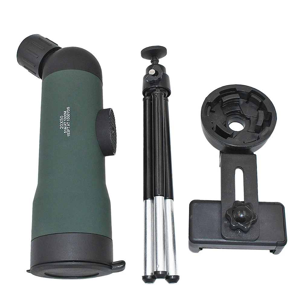 Girlwoman 20x50 зум объектив для смартфонов Telescopio сотовый мобильный телефон Монокуляр