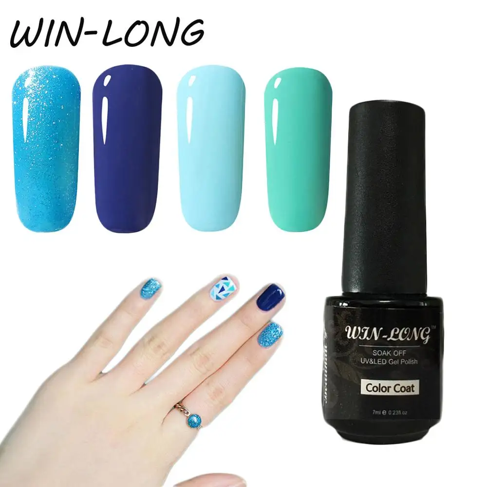 УФ гель Nail 7 мл Лидер продаж Цвет полу постоянный Soak Off Gel Лаки Гибридный лак Shilak