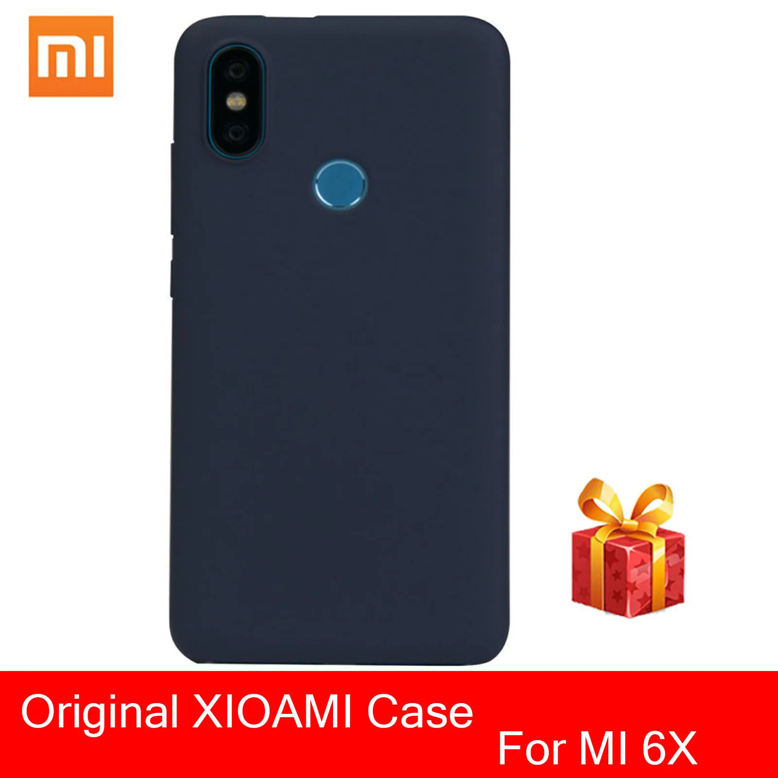 Xiaomi 100% оригинальный PC материал Бизнес Простой чехол синий идеально подходит