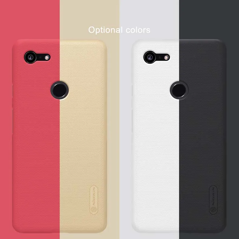 Для Google Pixel 3 XL чехол NILLKIN Супер Матовый Защитный пластиковый жесткий чехол для телефона s для Google Pixel 3/3XL задняя крышка с подарком