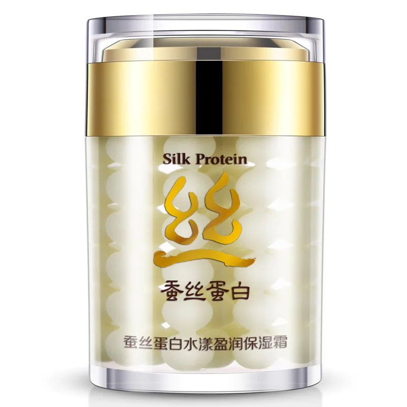 Увлажняющий крем BIOAQUA Silk Protein контроль пор осветляющее масло уход за кожей белого