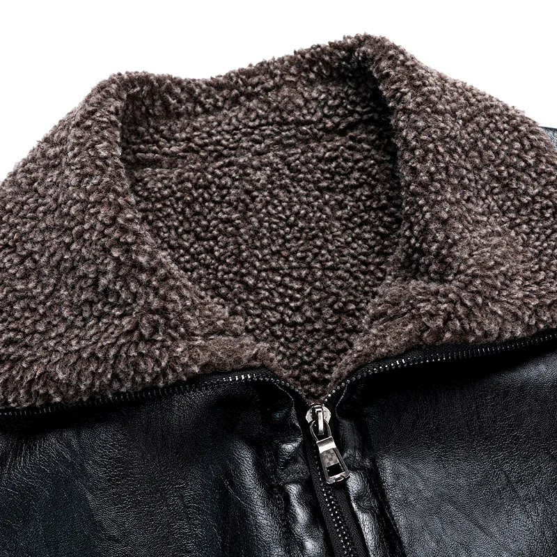 Riinr кожаные куртки мужские пальто 6XL брендовая Высококачественная верхняя одежда