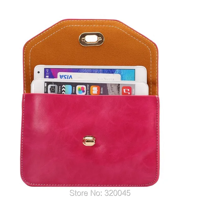 FULAIKATE 6 3 &quotCrazy horse pattern слоя универсальная сумка для iphone6 plus кожаный чехол note3