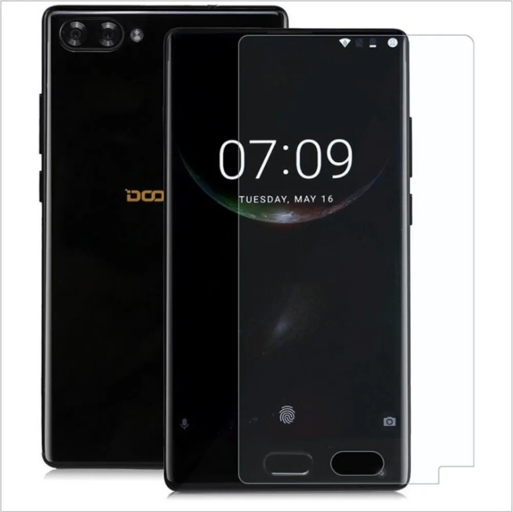 Закаленное стекло Для DOOGEE Mix 5 дюймовый экран 9H 2.5D защита от царапин Премиум