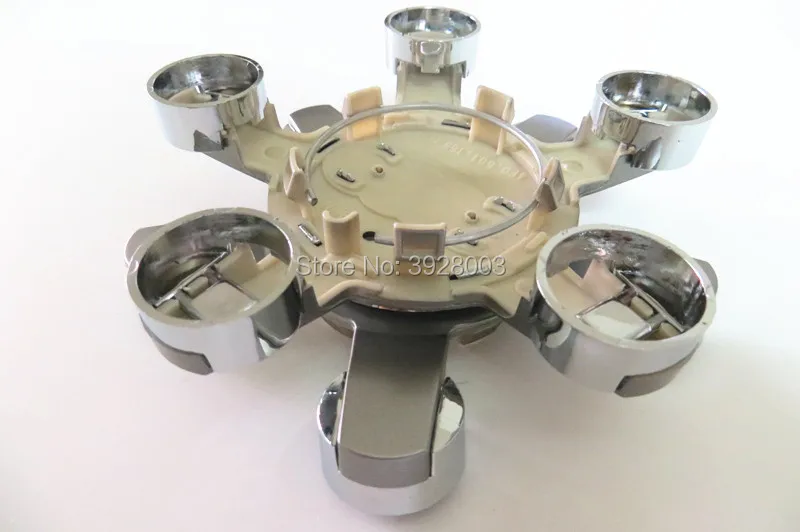 4 шт. 135 мм 5 Говорил Новый Серый Черный центра колеса Caps hubcap эмблема крышка 5.25