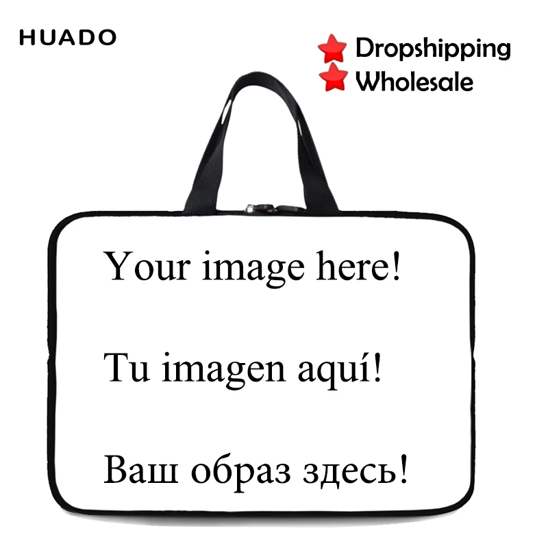 Customized DIY Notebook sleeve 14 laptop bag 13.3 17.3 laptop protective case computer bags 15.6 11.6 9.7 tablet sleeve