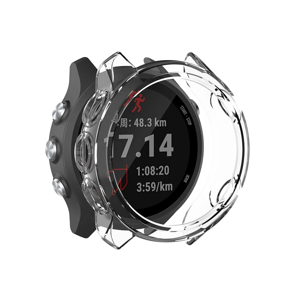 Ultra-thin TPU Soft Protective Case for Garmin Forerunner 245M/245 Watch Shell Vivoactive3 Music | Электроника