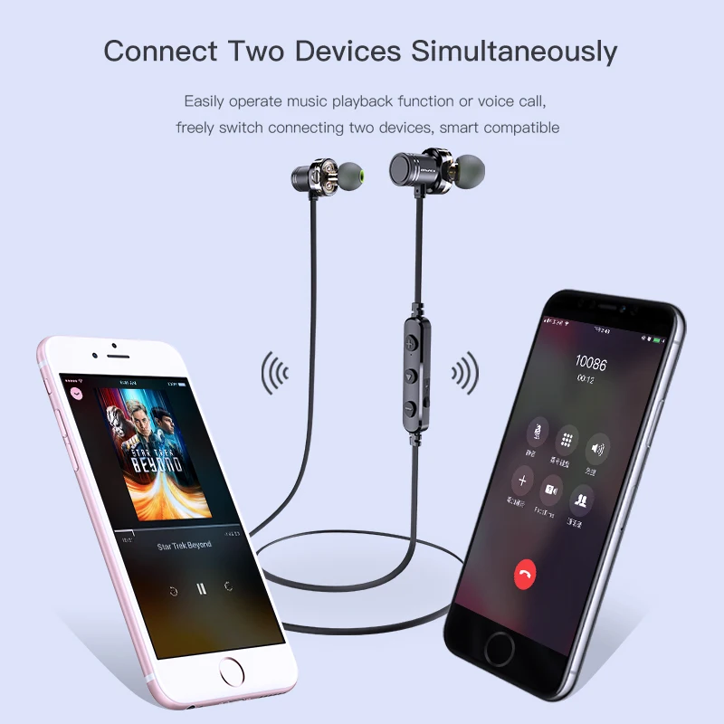 Awei стерео hands free спортивные наушник блютуз беспроводные наушники гарнитура бега