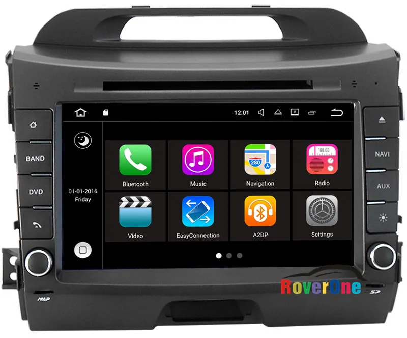 Roverone для Kia Sportage R 2013 2014 2015 android авторадио Car GPS ГЛОНАСС Media Center Центральный