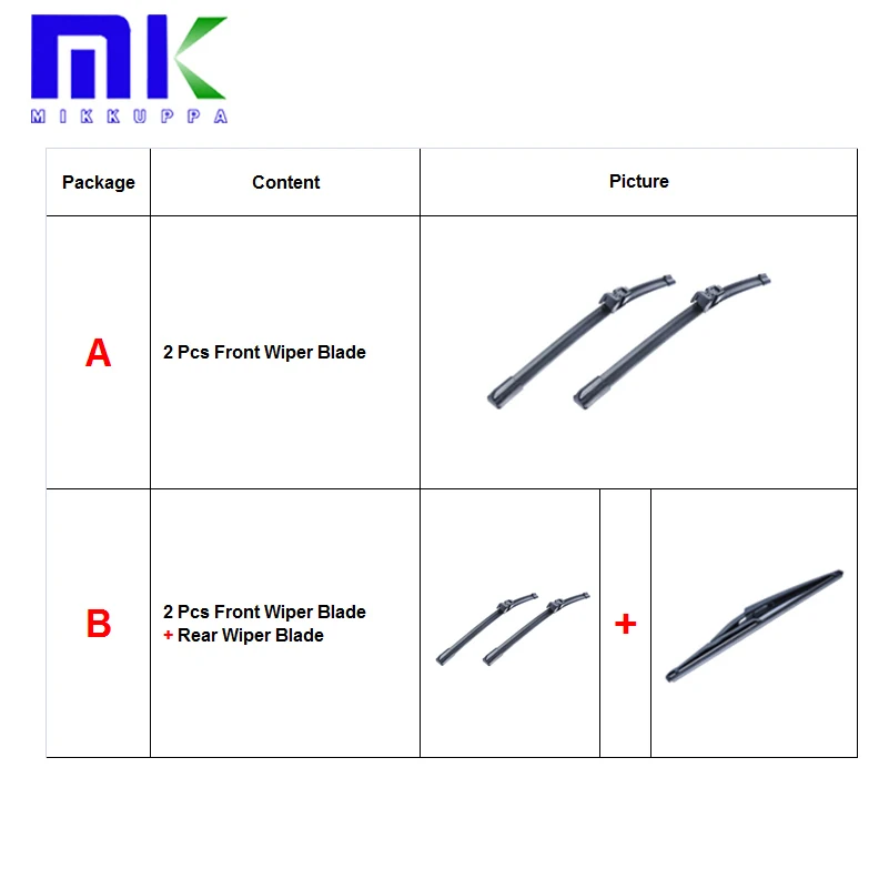Щетка стеклоочистителя Передняя и задняя для Mercedes Benz E Class W212 2014 2015 2016|wiper blade|rear wiper