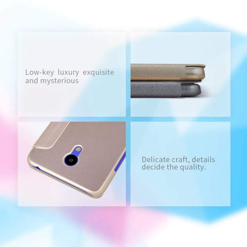 NILLKIN телефон сумка чехол для Meizu M6 Искра откидная задняя крышка мейз случае топ Carry