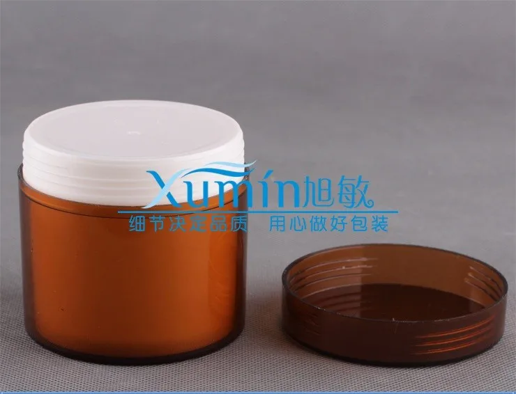 Бесплатная доставка: 200 мл коричневая банка для домашних животных с коричневой