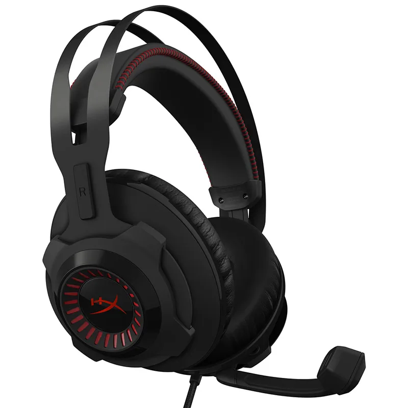 Игровая гарнитура Kingston HyperX Cloud Revolution черные наушники с микрофоном | Электроника