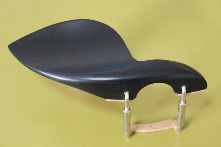 

Violin part,1pcs high quality ebony violin chinrest 4/4 with clamp