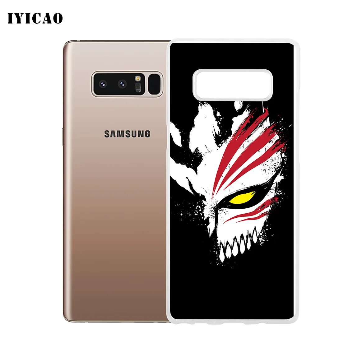 IYICAO BLEACH ichigo маска мягкий силиконовый чехол для телефона Samsung A5 A6 Plus A7 A8 A9 J3 J5 J7 Note 8 9