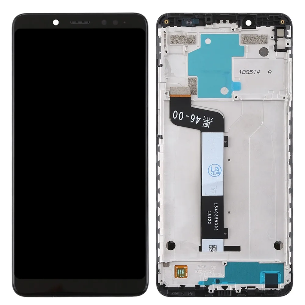 ЖК экран дигитайзер полная сборка с рамкой для смартфона Xiaomi Redmi Note 5 запасные