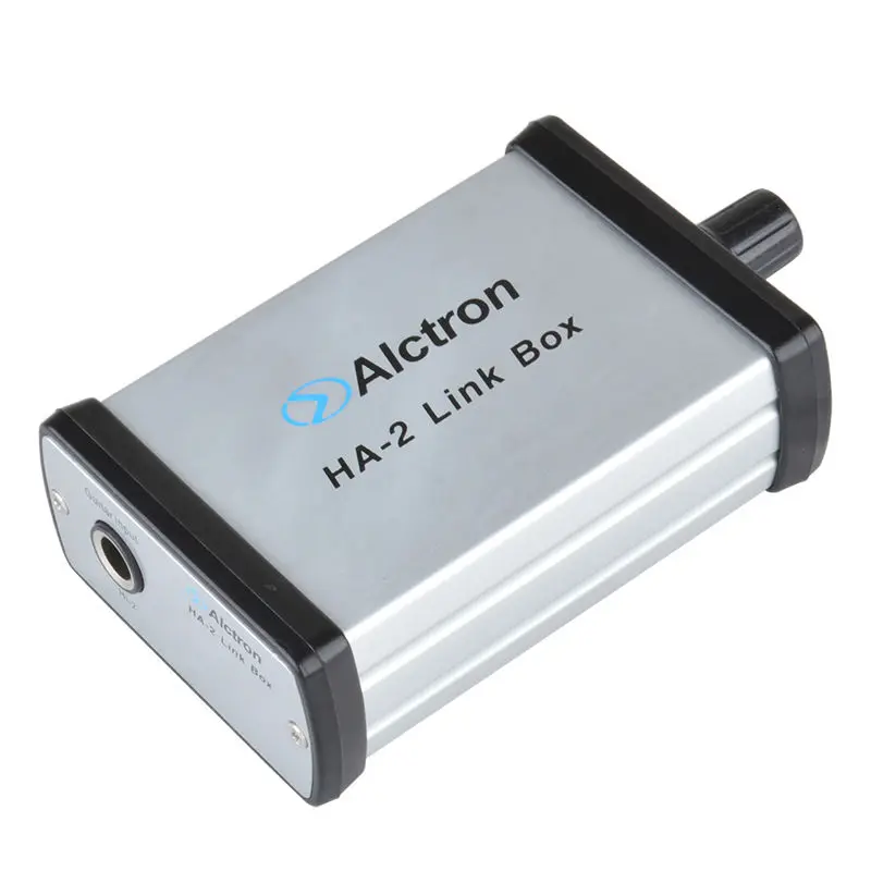 Alctron HA-2 профессиональный iOS Link box микрофон и гитарный усилитель эффект интерфейс |