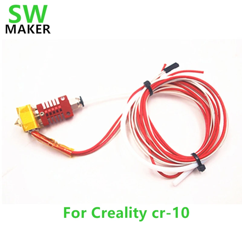 MK10 hotend сопла комплект сборный экструдер подключения печатающей головки для Creality