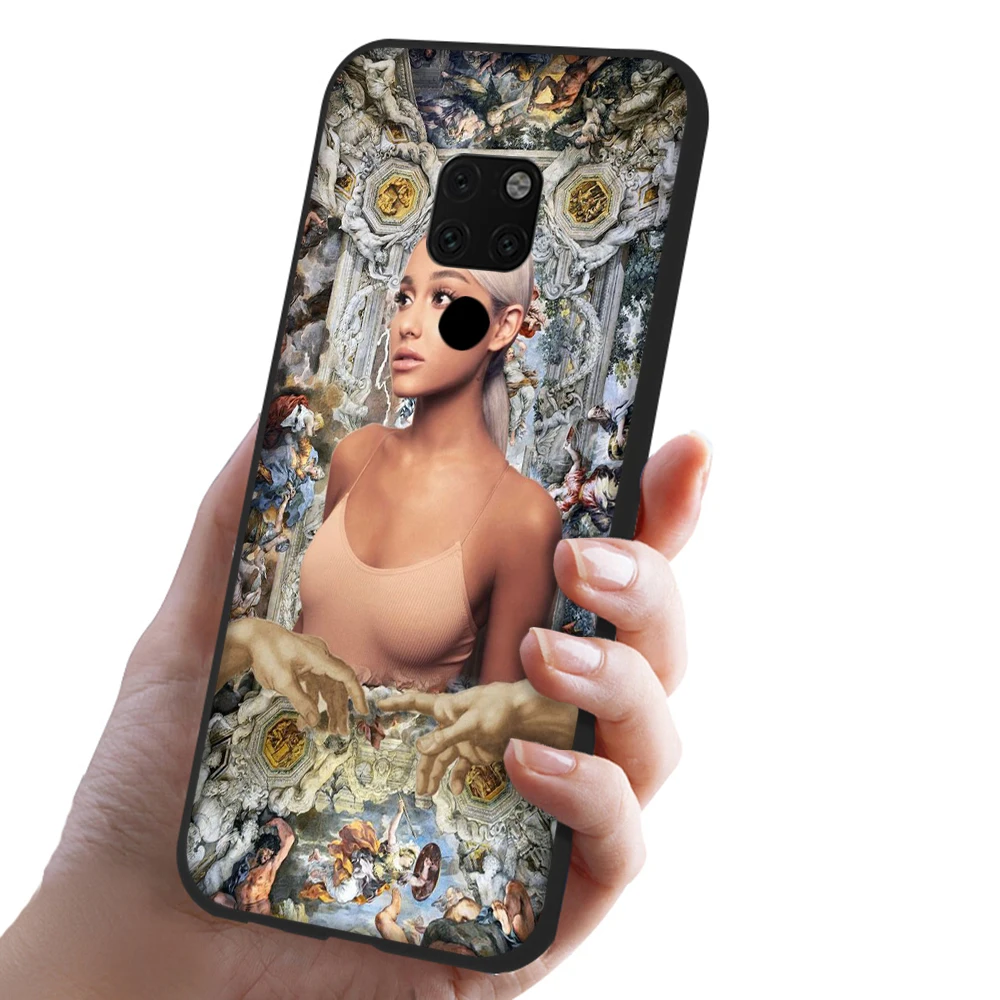 WEBBEDEPP Ariana Grande TPU чехол для Huawei P10 P20 P30 Lite Pro Mate 10 20 P Smart 2019 мягкий чехол|Бамперы| |