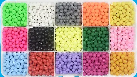 3000 шт DIY водные шарики формы в виде животного ручная работа 3D головоломка Дети
