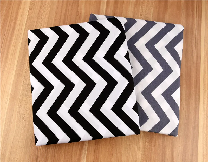 Стеганое Хлопковое платье с рисунком серого или черного цвета 100*140 см для шитья