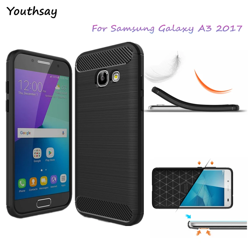 

For Cover Samsung Galaxy A3 2017 Case Luxury Silicone Phone Case For Samsung Galaxy A3 2017 Shell For Samsung A3 2017 Capa A320