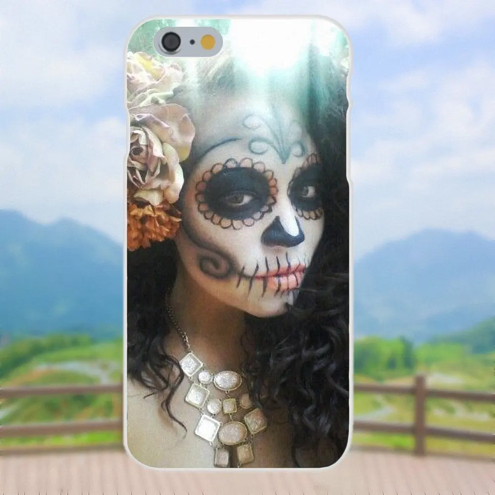 Сахарный череп Девушка Dia De Los Muertos мягкий сотовый Чехол для телефона Xiaomi Redmi Note 2 3 3S