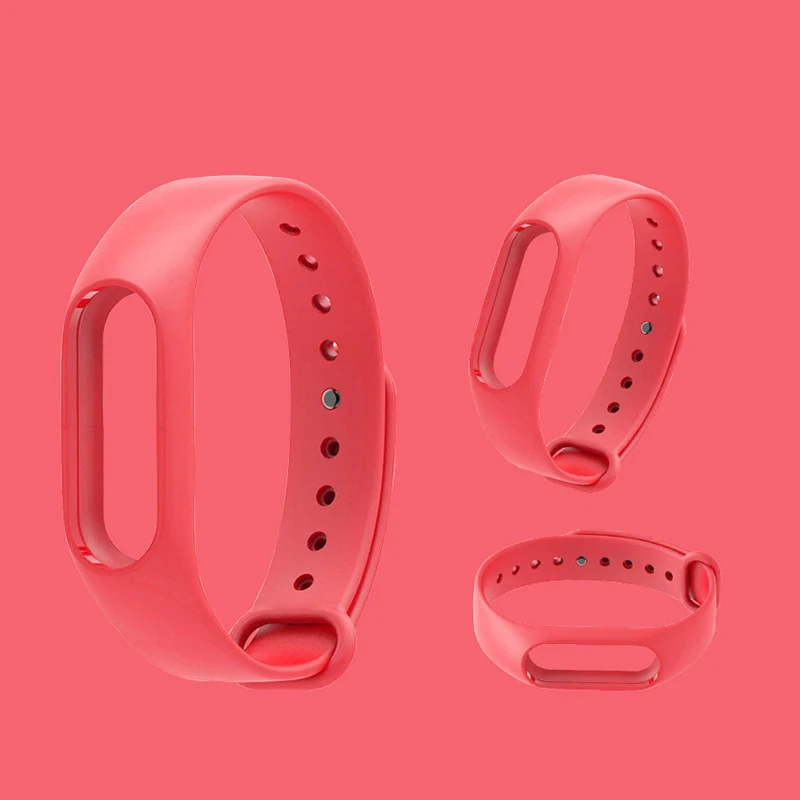 Шт. 1 шт. mi band 2 ремешок на запястье силиконовый цветной браслет для Xiaomi Band умный