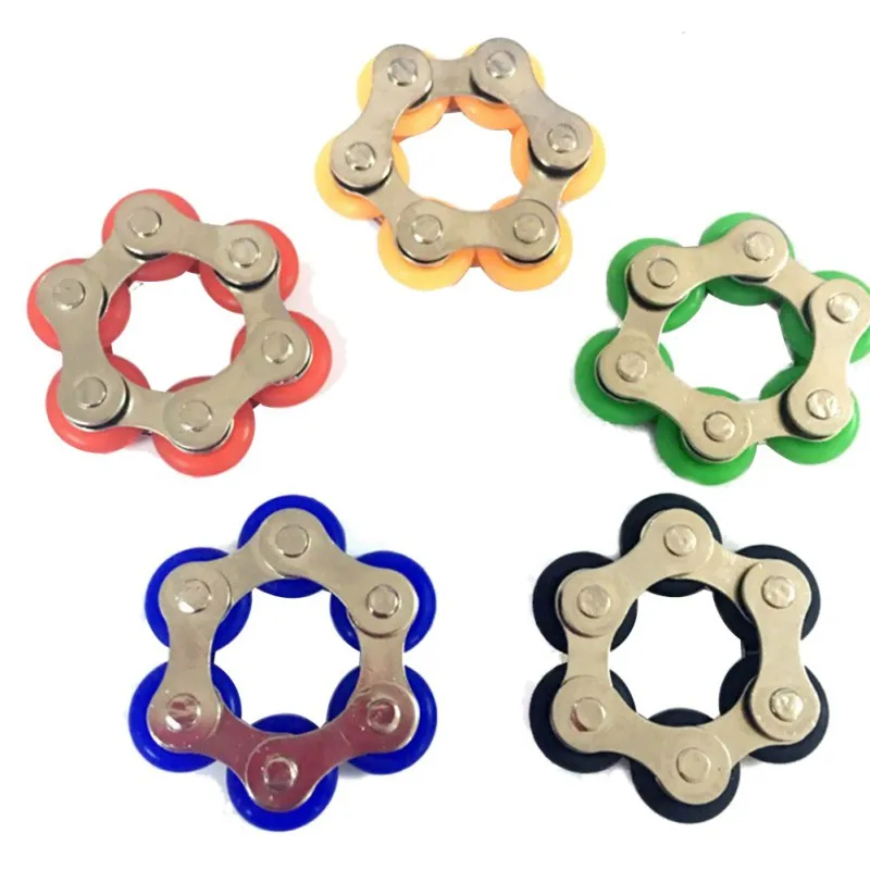 Новый брелок для ключей Fidget Toy отлично подходит аутизма ADD СДВГ стресс и