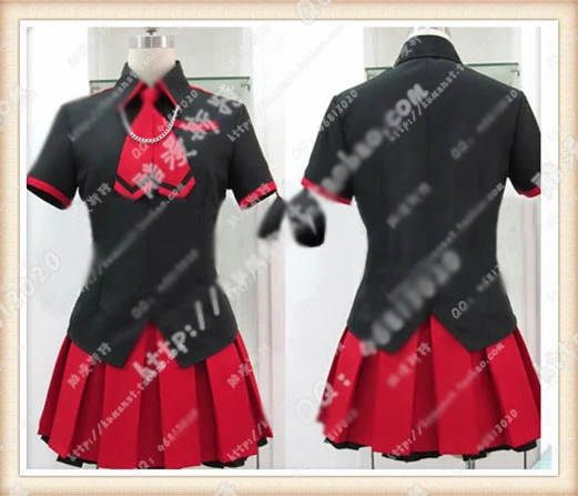 Костюм для костюмированной вечеринки мужчин и женщин из аниме Blood C Saya|cosplay