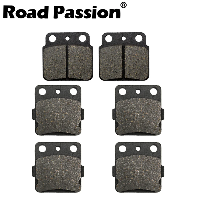 Road Passion Motorcycle Front & Rear Brake Pads For SUZUKI  LT-Z LTZ400 LTZ 400 K/Z/L LTZ400K LTZ400Z LTZ400L Quadsport 03-14