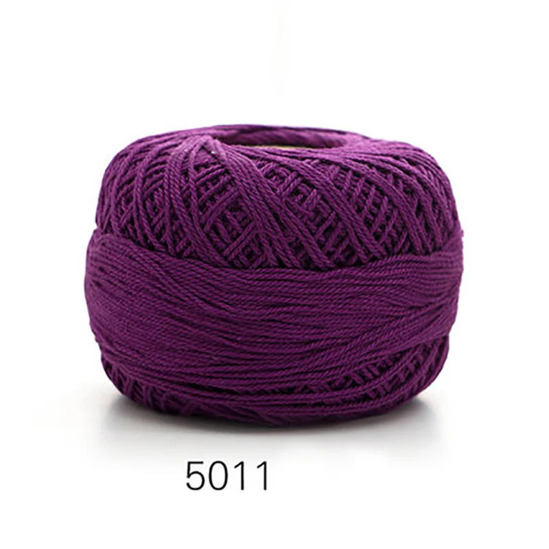 Color 5011 5# разъемная застежка-молния из вязаного кружева для ручная вязка крючком из тонких нитей для Подушка DIY кружева поставляет 50 г мягкий 3 слоя хлопок XA010 - Цвет: Color 5011