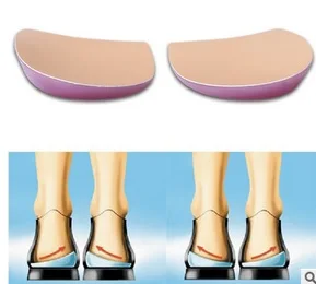 1 пара ортопедические стельки для плоскостопия в течение восьми пальцев ног