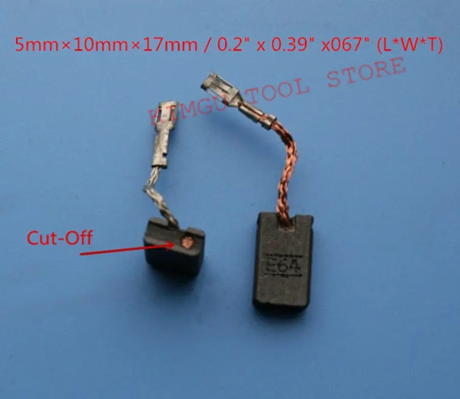 Сменные карбоновые щетки для Bosch GWS11-125CI 1 607 014 176 GWS14-125CI GWS1400 GWS14-125CIE