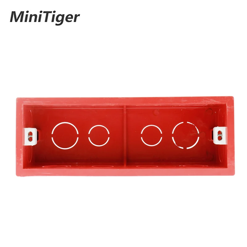 Белый/красный цветной монтажный ящик Minitiger внутренняя кассета 186 мм * 67 5 50 для