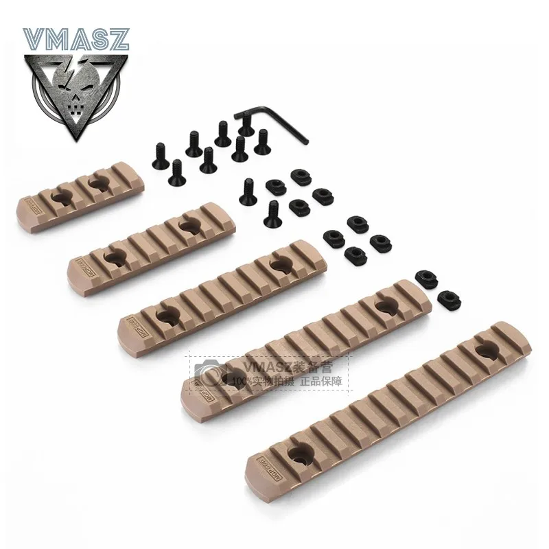 VMASZ 4 Шт Тактические Airsoft полимерная Пикатинни для съемки Пейнтбол МЧС цевье