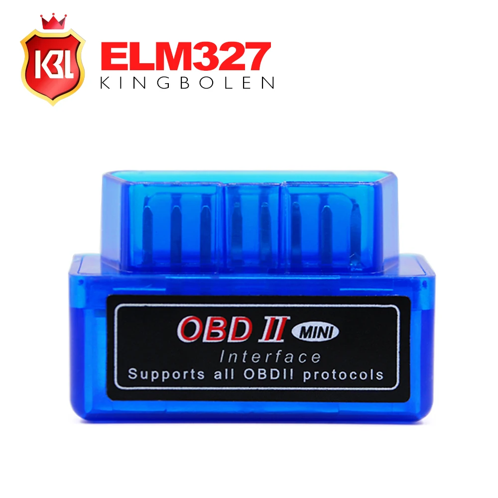 Мини ELM327 Bluetooth 4 0 работает на Android/адаптер IOS V1.5 OBD2 диагностический инструмент ELM 327