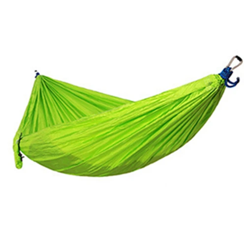 Fruit Green Hammock VILEAD Кемпинг гамак Сверхлегкий портативный стабильный уличный рюкзак путешествия охота спальная кровать кроватка с 2 ремнями 2 карабина - Цвет: Fruit Green Hammock