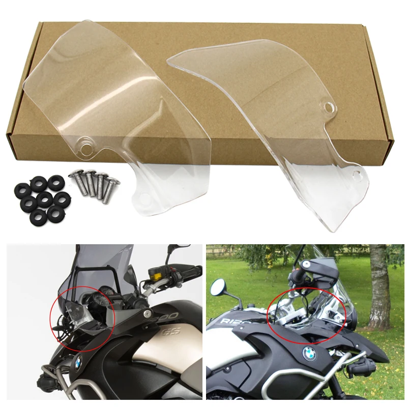 Лобовое стекло GS1200/R1200GS 04 12 боковое ветровое для BMW R1200GS ADV 2005 2006 2008 2010 2011|Козырьки