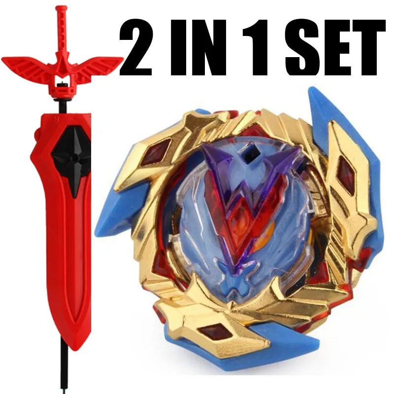 

B-X TOUPIE BURST BEYBLADE Spinning Top GOLD Special Edition B-104 Starter Winning Valkyrie.12.VI Toy Kids With Sword Launcher