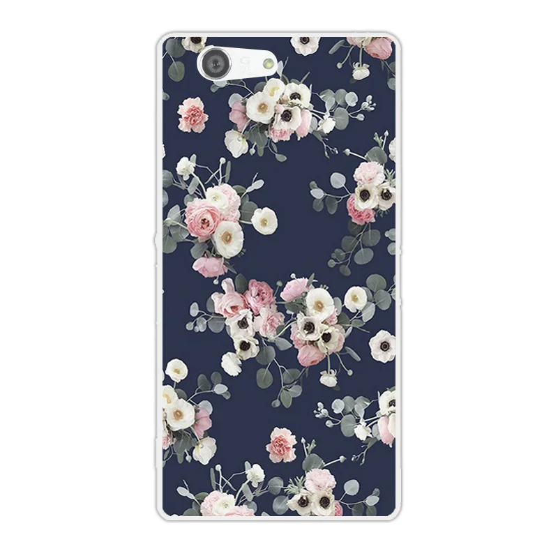 Мягкий ТПУ чехол для Sony Xperia Z3 Compact Mini D5803 D5833 прозрачный силиконовый цветной Coque |