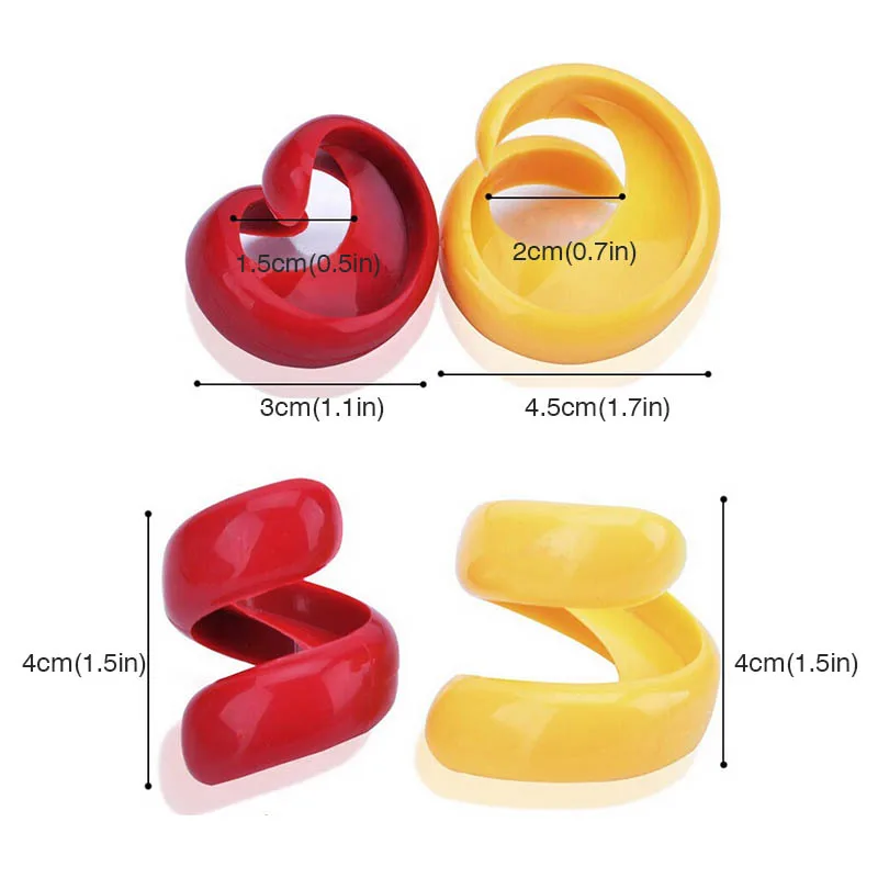 Горячая Распродажа 2 шт./компл. ручная Фантазийная слайсер для кухни | Дом и сад