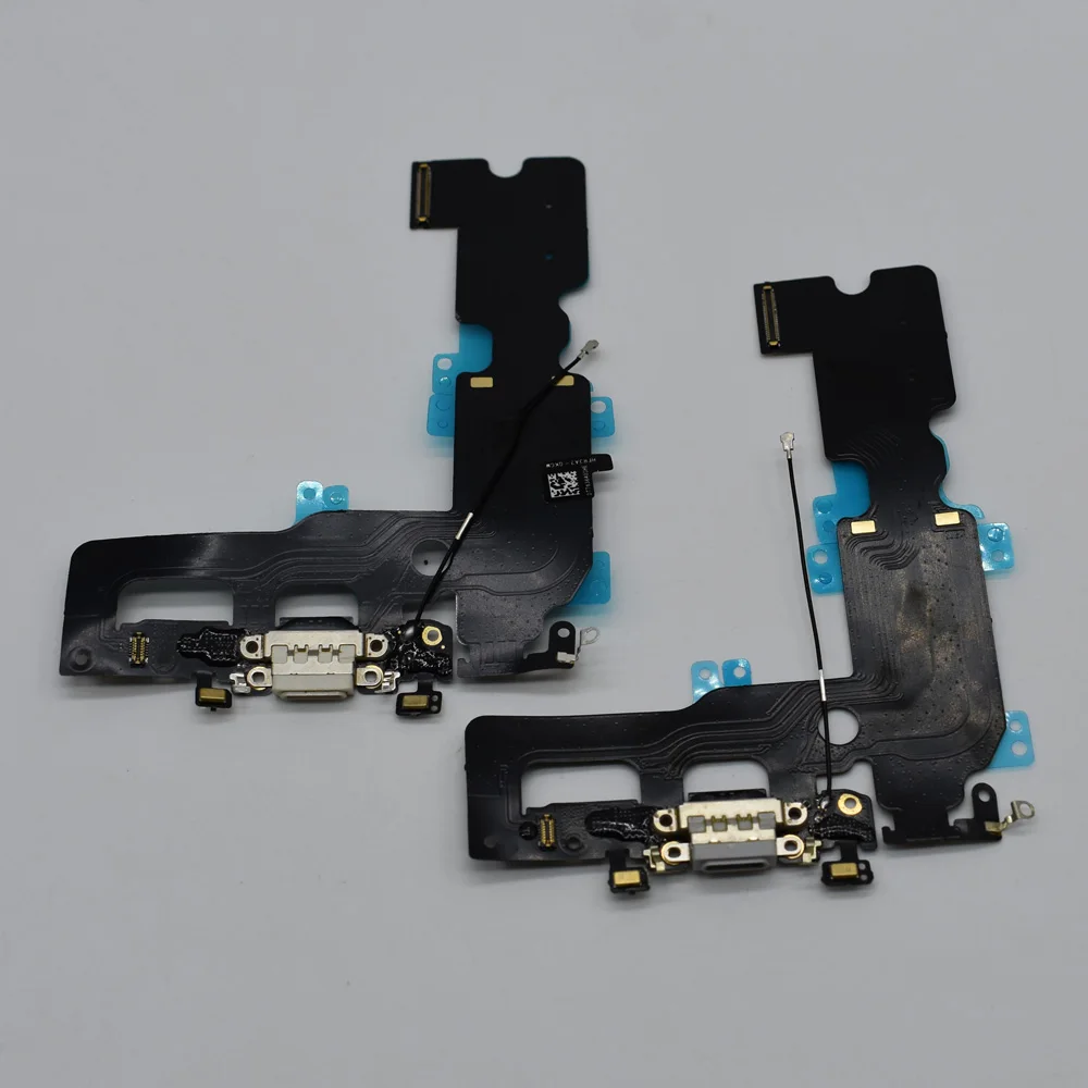 10 шт./лот Новый зарядный порт USB док-разъем гибкий кабель лента для iPhone 7 7G plus 4 5