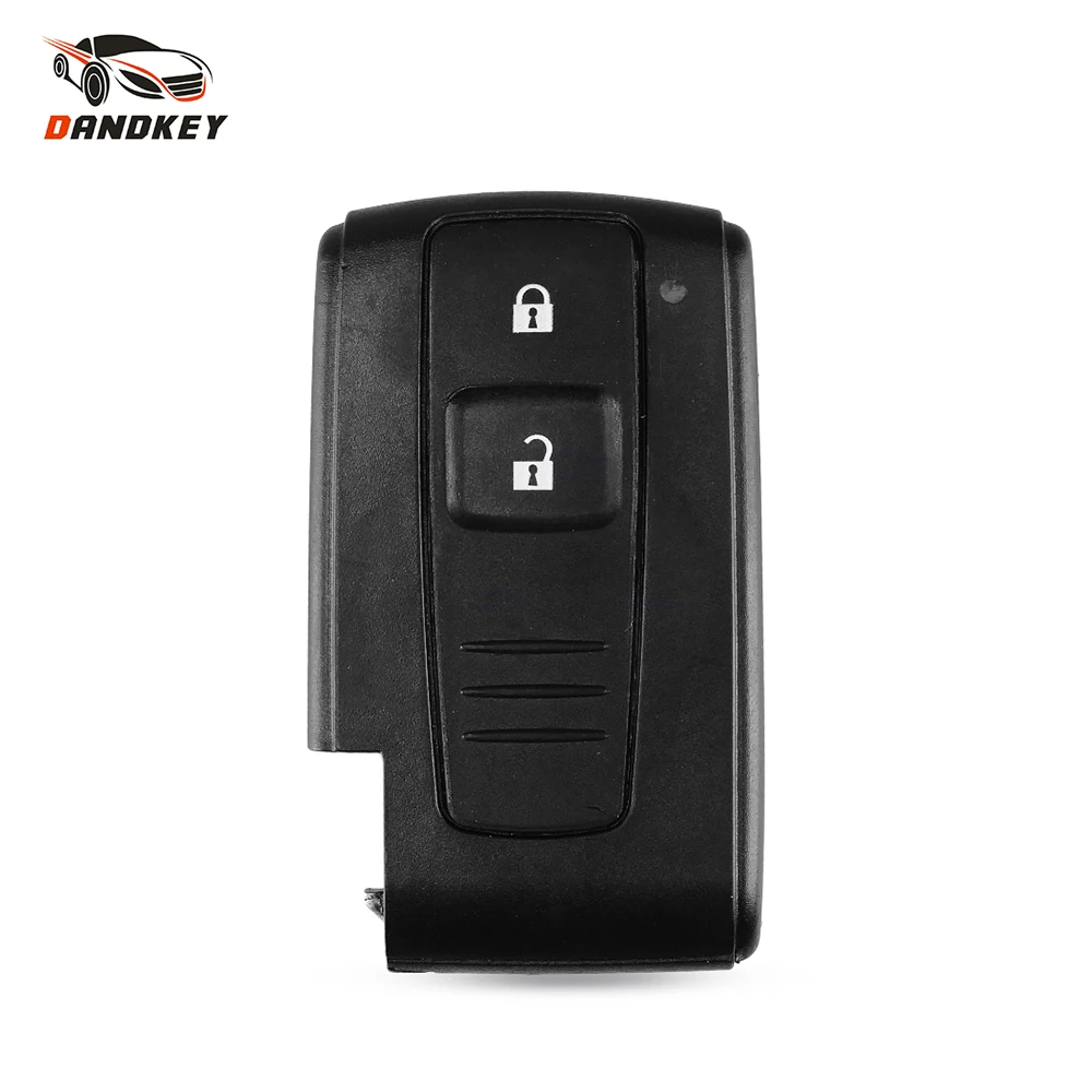 DANDKEY 2 кнопки Замена дистанционного ключа чехол для Toyota Prius 2004 2009 Corolla Verso Camry замена