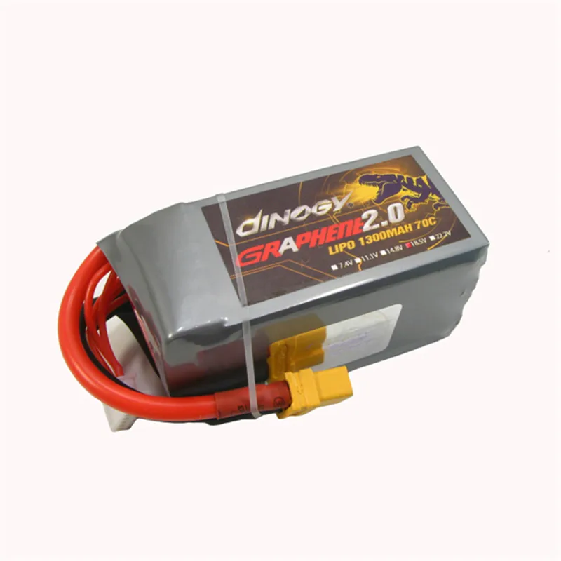 Giant Power Dinogy Graphene 2.0 1300mAh 18.5V 5S 70C XT60 LiPo Battery For RC Models Toy Parts Accessories Accs | Игрушки и хобби