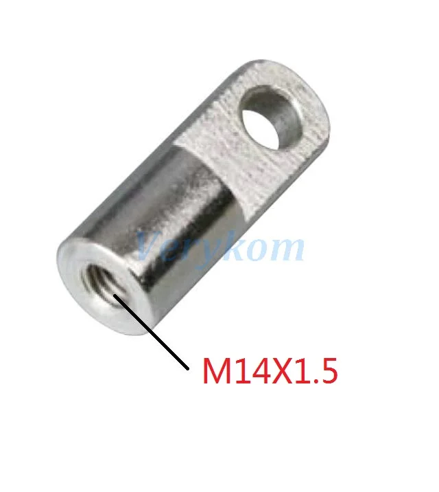 M14X150I F-M4, M5, M6, M8, M10, M12, M15, M20 I шарнир для крепления пневматического цилиндра, шток поршня, скобы F-M5X080I, F-M10X125I, M8* 1,25 - Цвет: M14X150I
