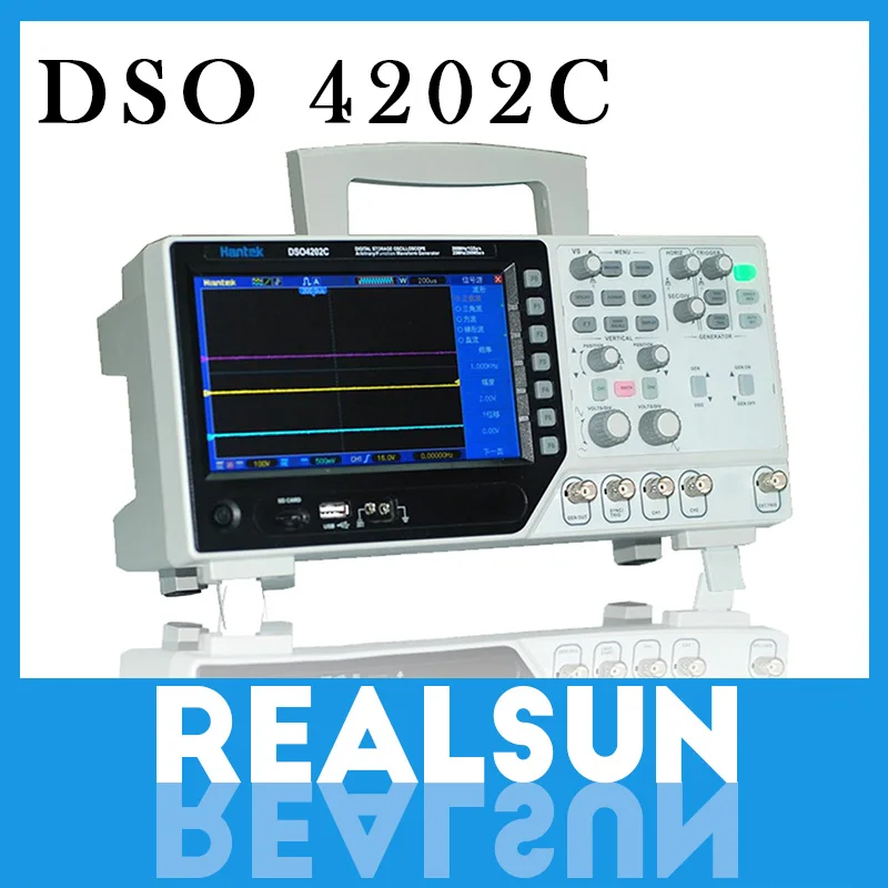 Hantek DSO4202C 2-канальный цифровой осциллограф 1-канальный