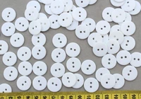 set of 500 pcs resin round 2 holes white children candy buttons 18mm lk0028