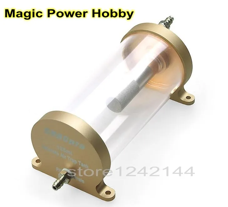 Прозрачный топливный бак CRRCPRO с ЧПУ антипузырьковый 125 мл 250 для