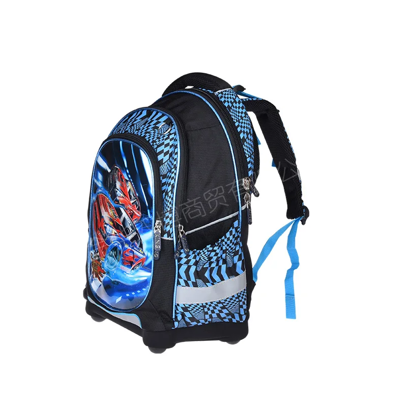 2022 high quality Kids school Backpack motorcycle boy car orthopedic Children School Bags mochila infantil for boys and girls